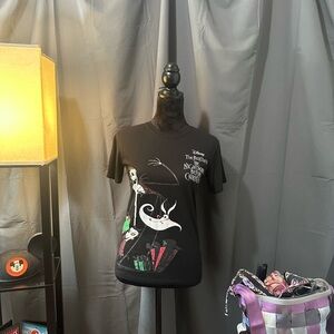 Disney Black and White Graphic Polo T-Shirt